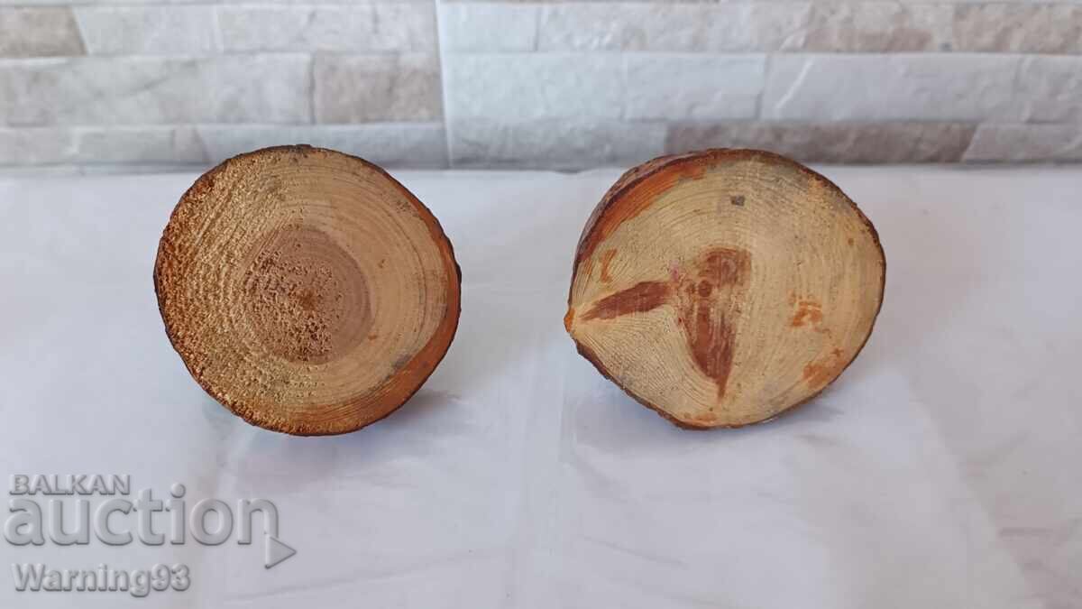 Стари играчки за декорация от соц-а - сърнички - 6