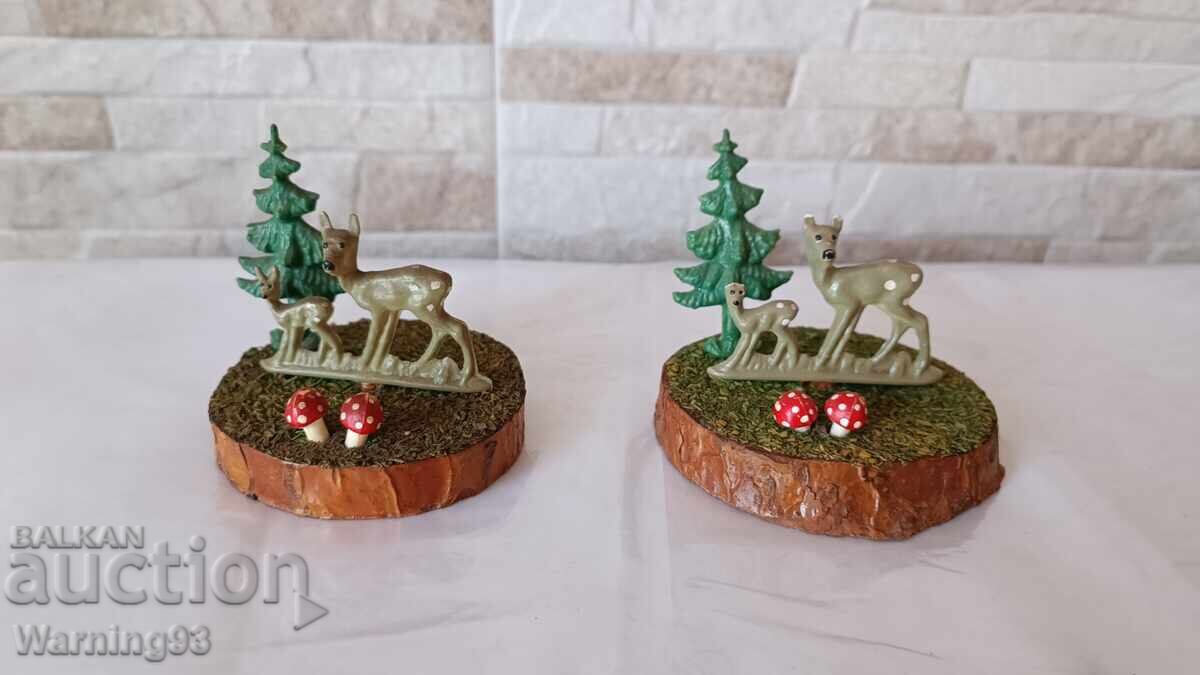 Стари играчки за декорация от соц-а - сърнички