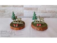 Παλιά παιχνίδια για διακόσμηση από την σοσιαλιστική εποχή - ελαφάκια