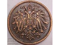1 χέλερ 1895 Αυστρία Ουγγαρία - σπάνιο