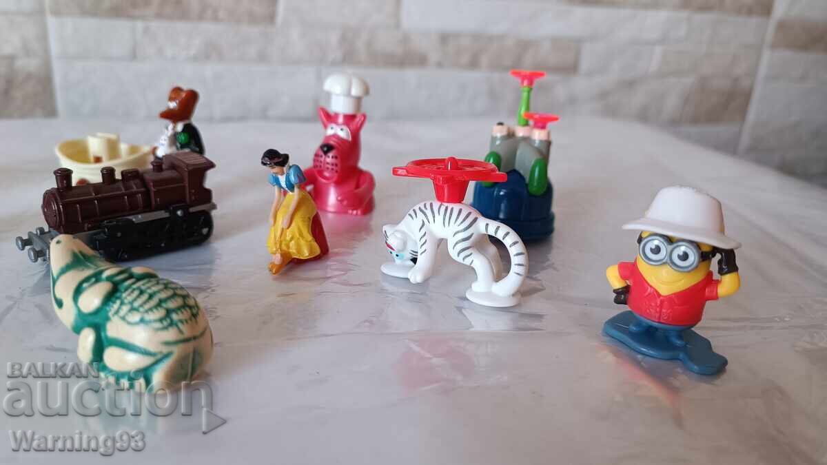 Лот играчки от яйца - Киндер / Kinder - 7