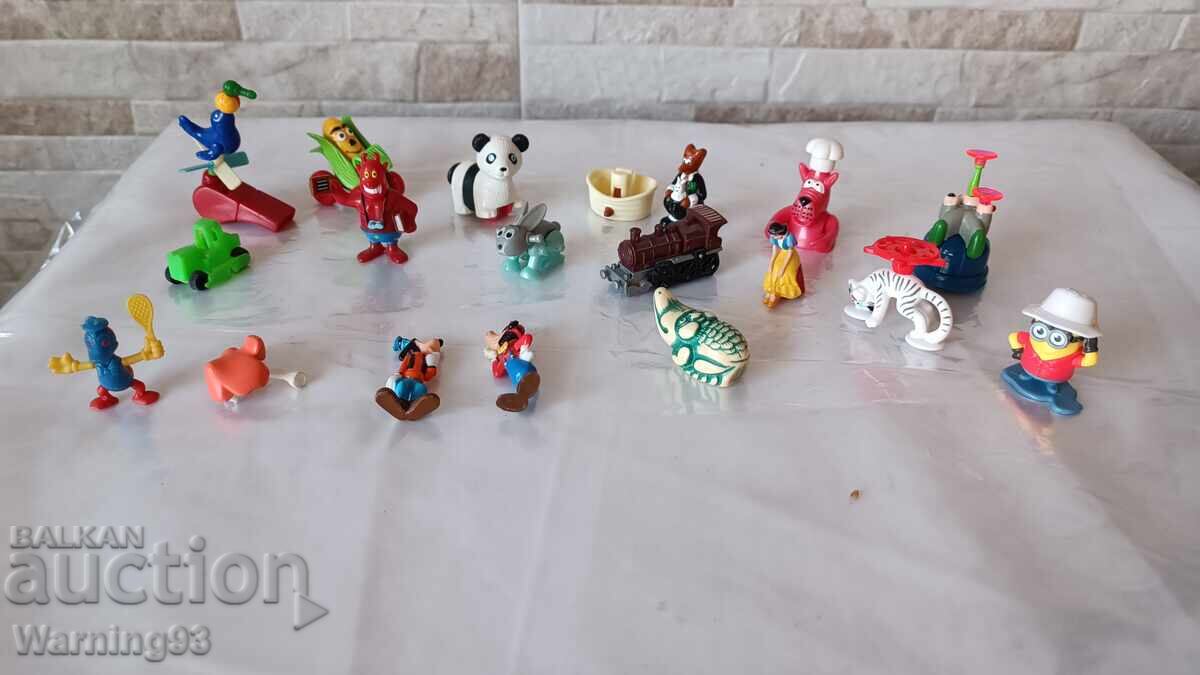 Лот играчки от яйца - Киндер / Kinder