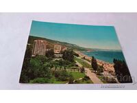Пощенска картичка Златни пясъци 1968