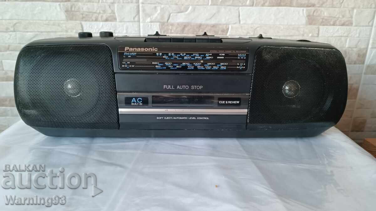 Livrarea Radio - casetofon - Panasonic RX-FS410 - 1980" god Livrarea Radio - casetofon - Panasonic RX-FS410 - 1980" god
