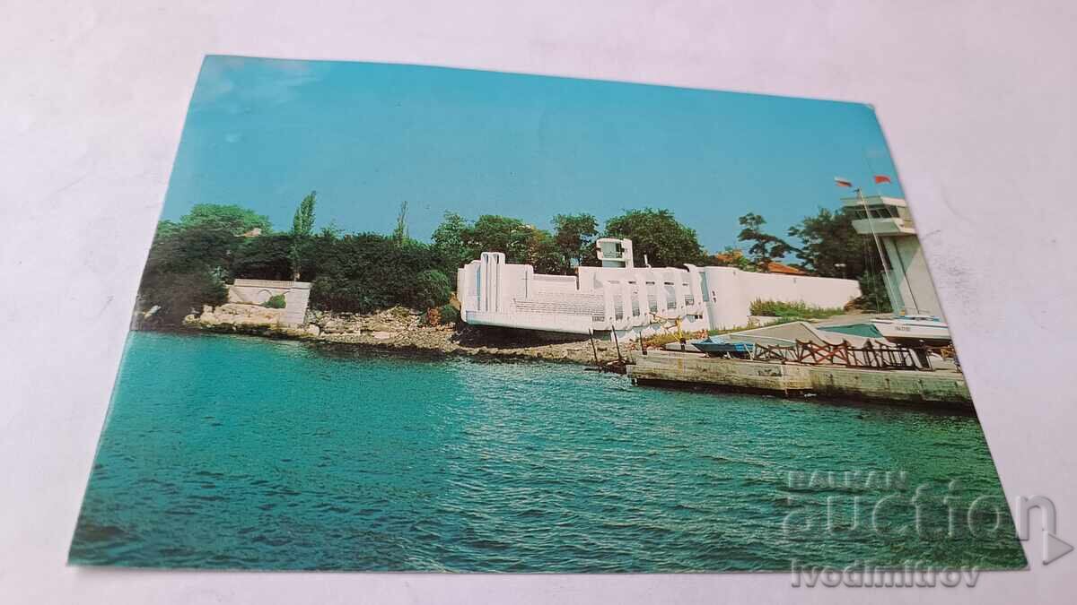 Carte poștală Pomorie Teatrul de Vară 1989