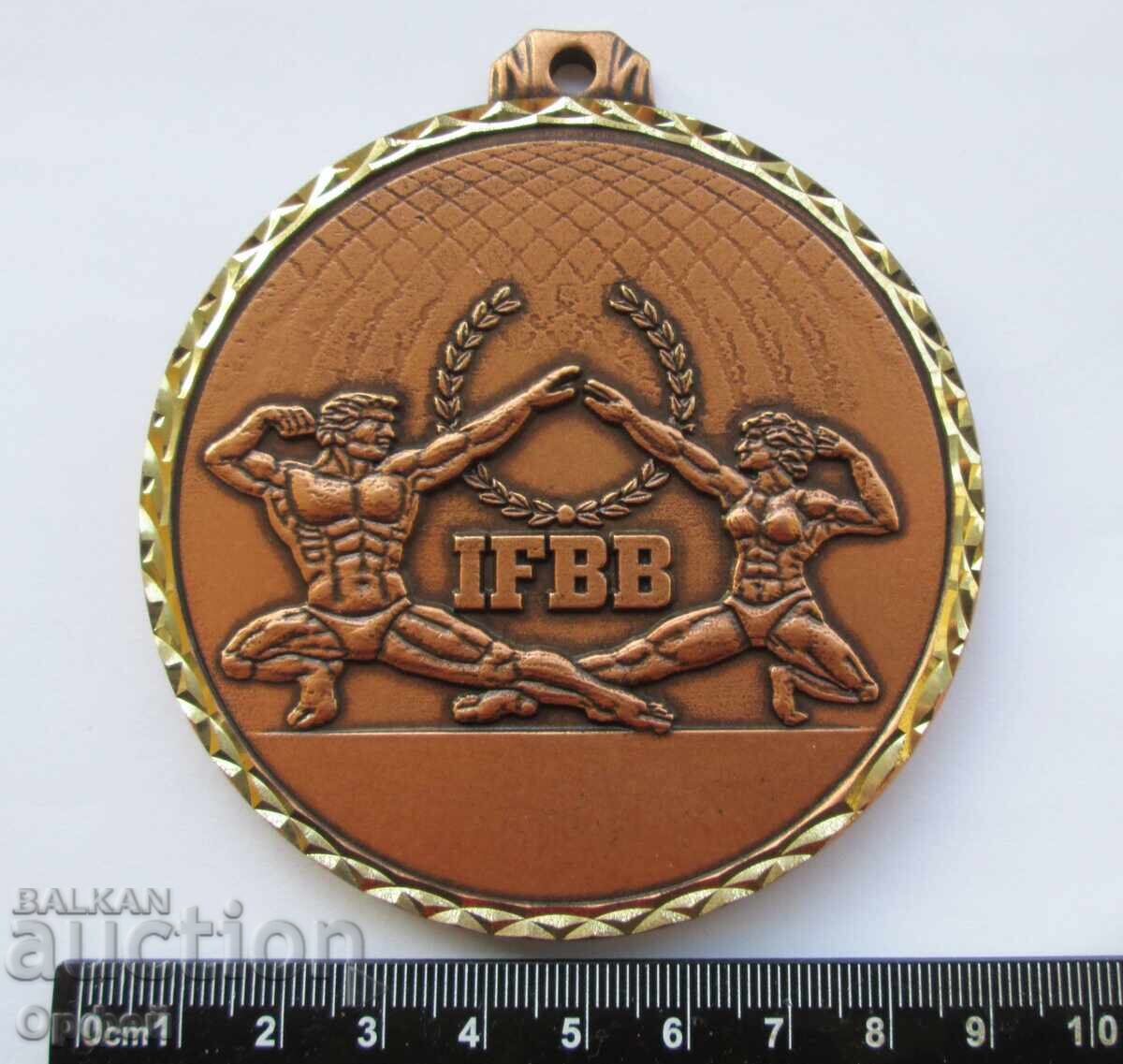 Παράδοση Χάλκινο μετάλλιο Ευρωπαϊκού Πρωταθλήματος Bodybuilding IFBB