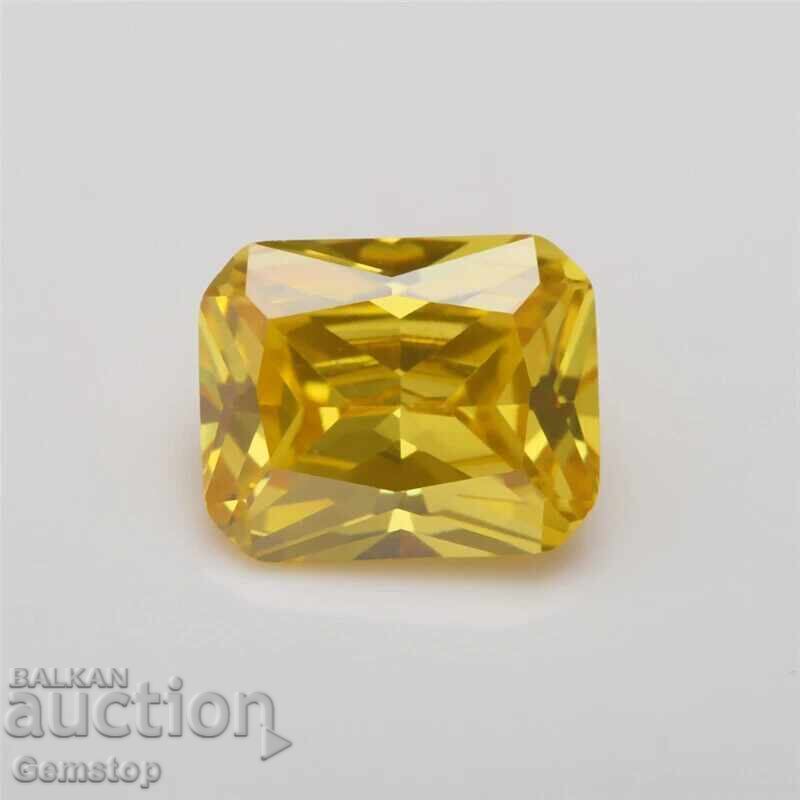BZC! 4.25 ct. safir radiant de difuzie de la 1st! BZC! 4.25 ct. safir radiant de difuzie de la 1st!