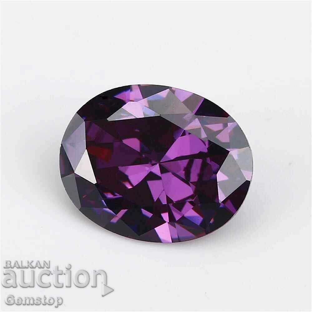 BZTS! 4.10 ct safir oval de difuzie de la 1$! BZTS! 4.10 ct safir oval de difuzie de la 1$!