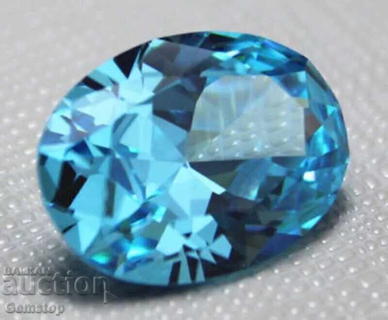 BZC! 3.95 ct Diffusion Sapphire Oval from 1st! with price € 0.01 | 0.02 BGN BZC! 3.95 ct Diffusion Sapphire Oval from 1st! with price € 0.01 | 0.02 BGN