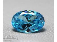 BZC! 3.95 ct Diffusion Sapphire Oval from 1st!
