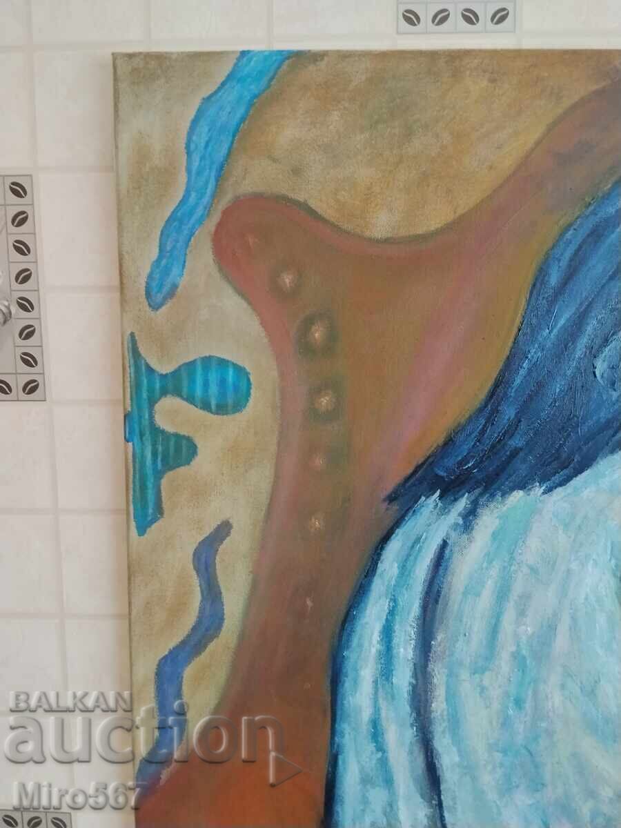 Δημοπρασία Αυθεντικός πίνακας παραστατικής ζωγραφικής του Μιροσλάβ Γερασίμοφ