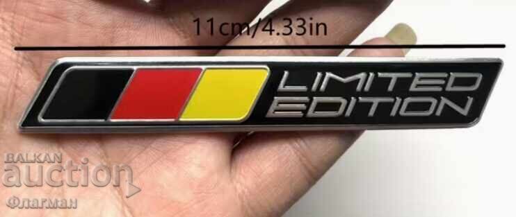 Embleme noi Germania "Limited Edition" - 110 mm./15 mm cu preț € 8.00 | 15.65 BGN