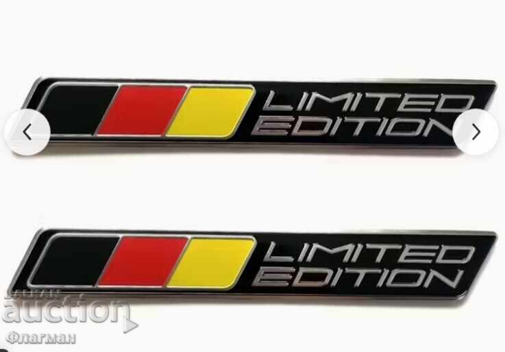 Παράδοση Νέες εμβλήματα Γερμανίας "Limited Edition" - 110 χιλ./15 χιλ
