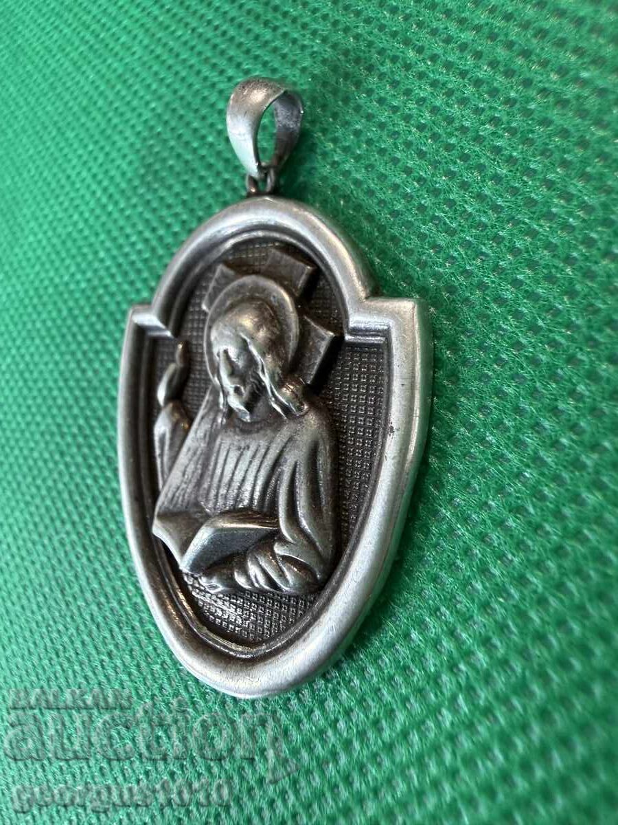 Аукцион Сребърна висулка-икона №7748