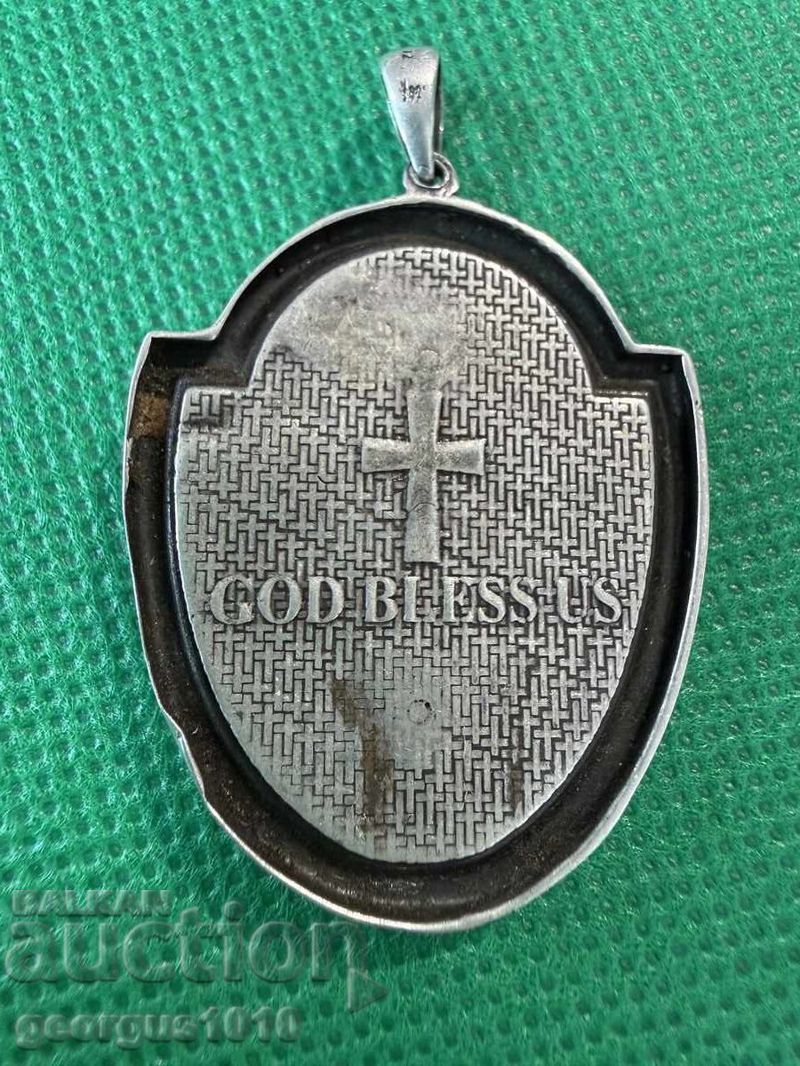 Доставка на Сребърна висулка-икона №7748