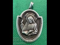 Сребърна висулка-икона №7748