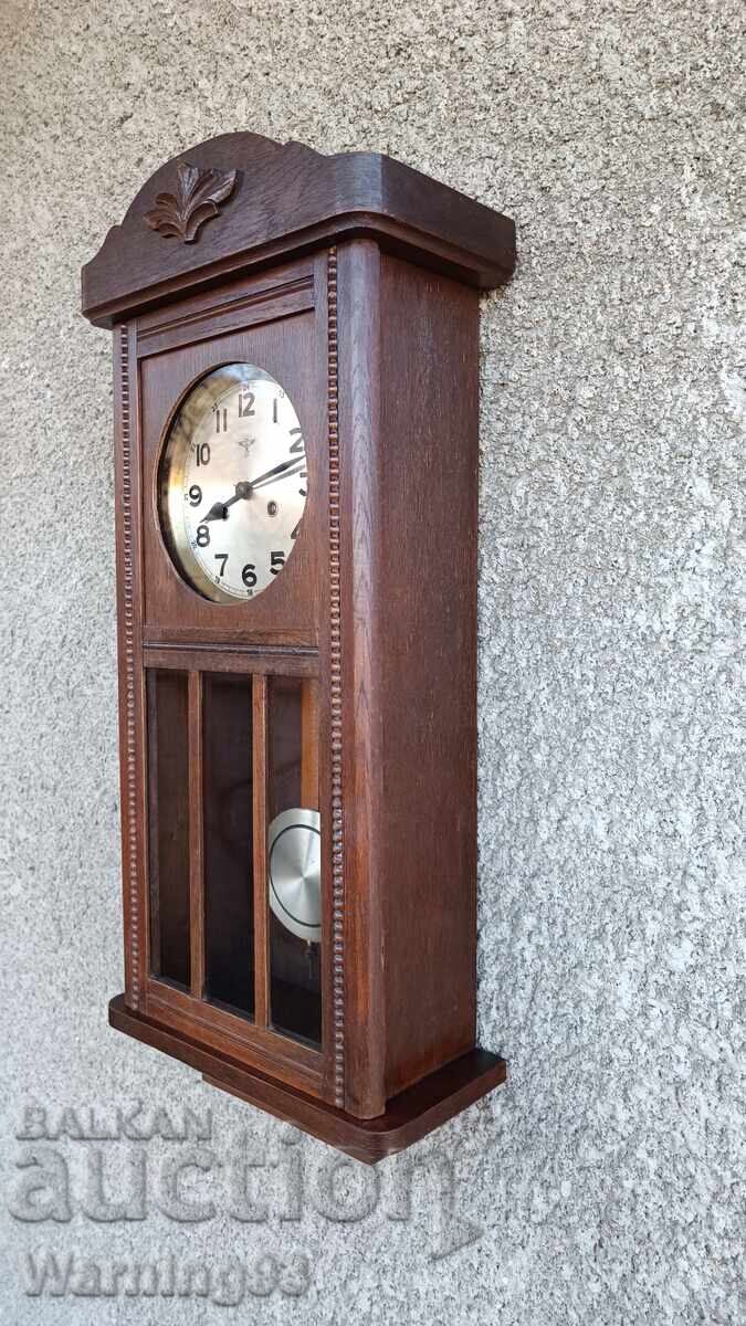 Доставка на Стенен часовник - F.M.S Mauthe - Germany - Антика - 1930"г.