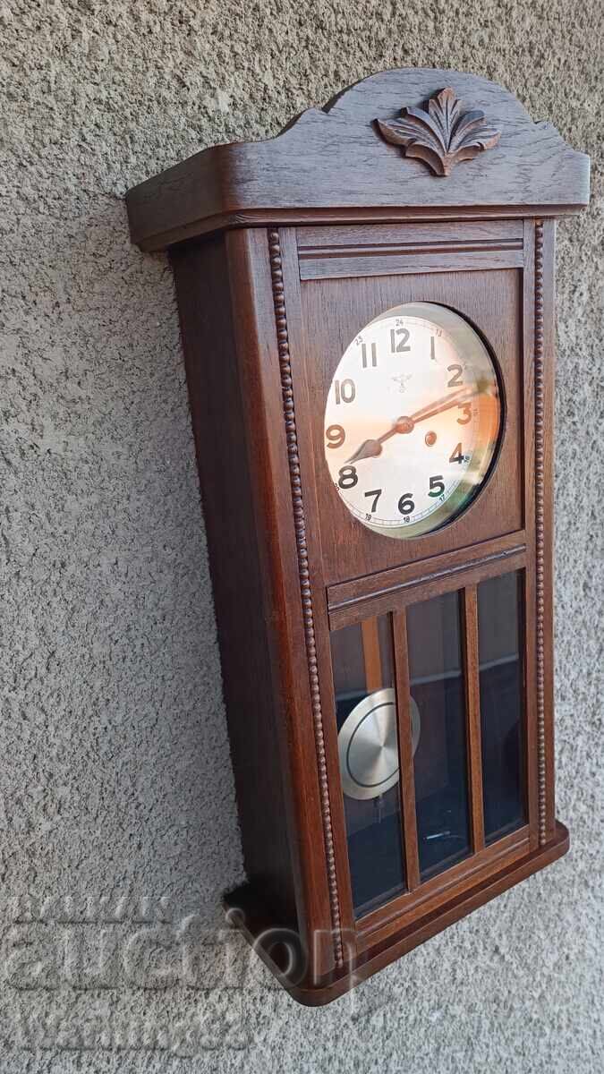 Стенен часовник - F.M.S Mauthe - Germany - Антика - 1930"г. - 5