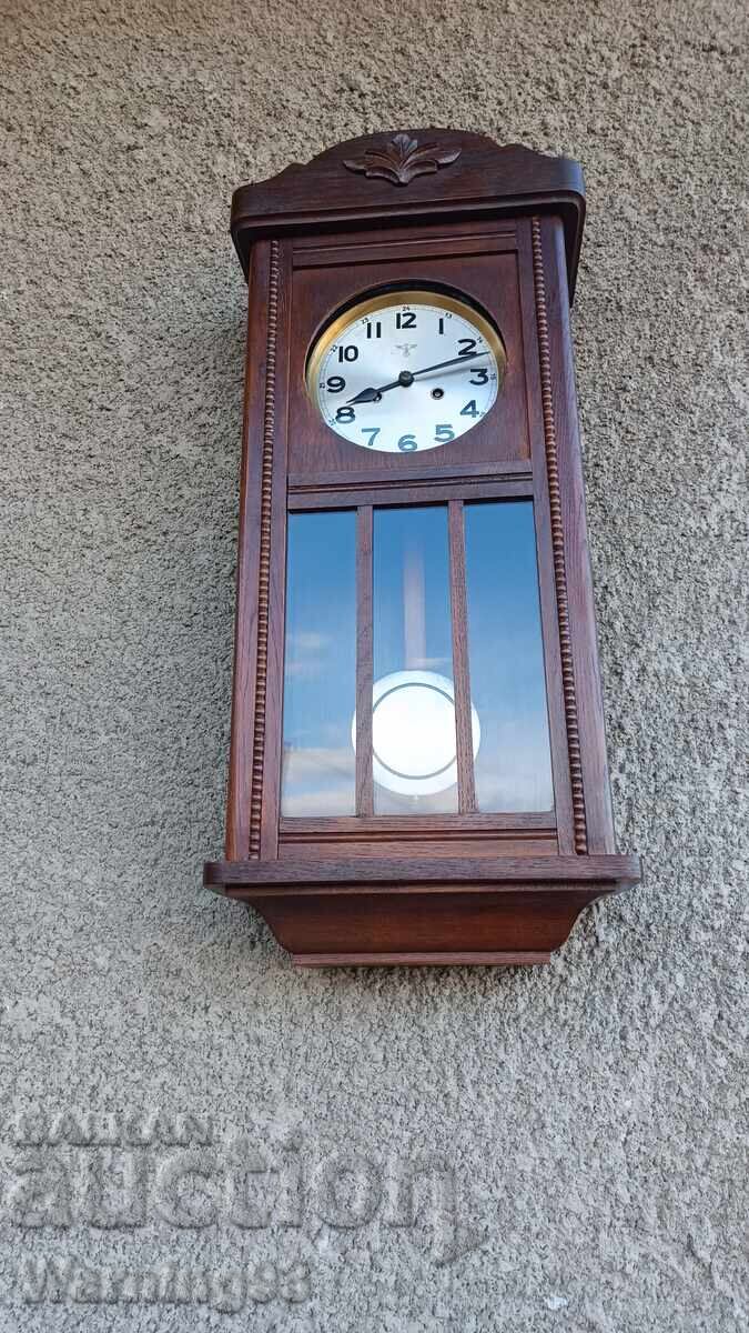 Стенен часовник - F.M.S Mauthe - Germany - Антика - 1930"г. - 7