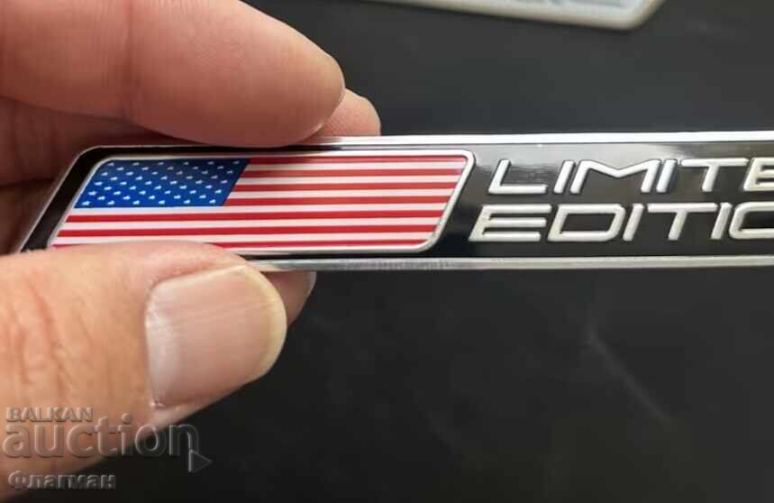 Нови емблеми САЩ ”Limited Edition” - 110 мм./15 мм. - 5