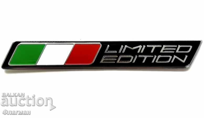 Нови емблеми Италия ”Limited Edition” - 110 мм./15 мм.