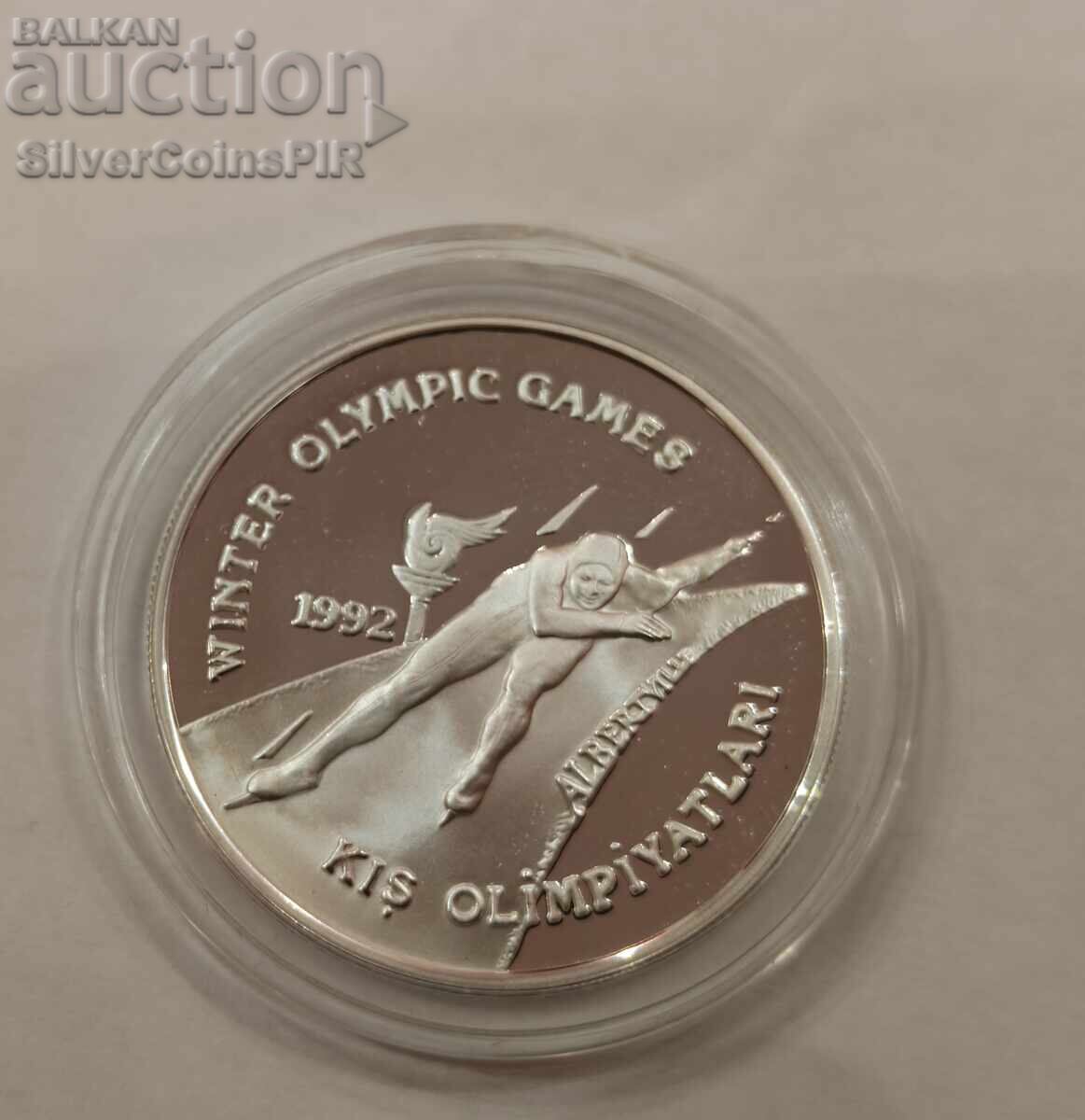 Silver 20,000 Lira Olympics 1992 Turkey with price € 20.40 | 39.90 BGN