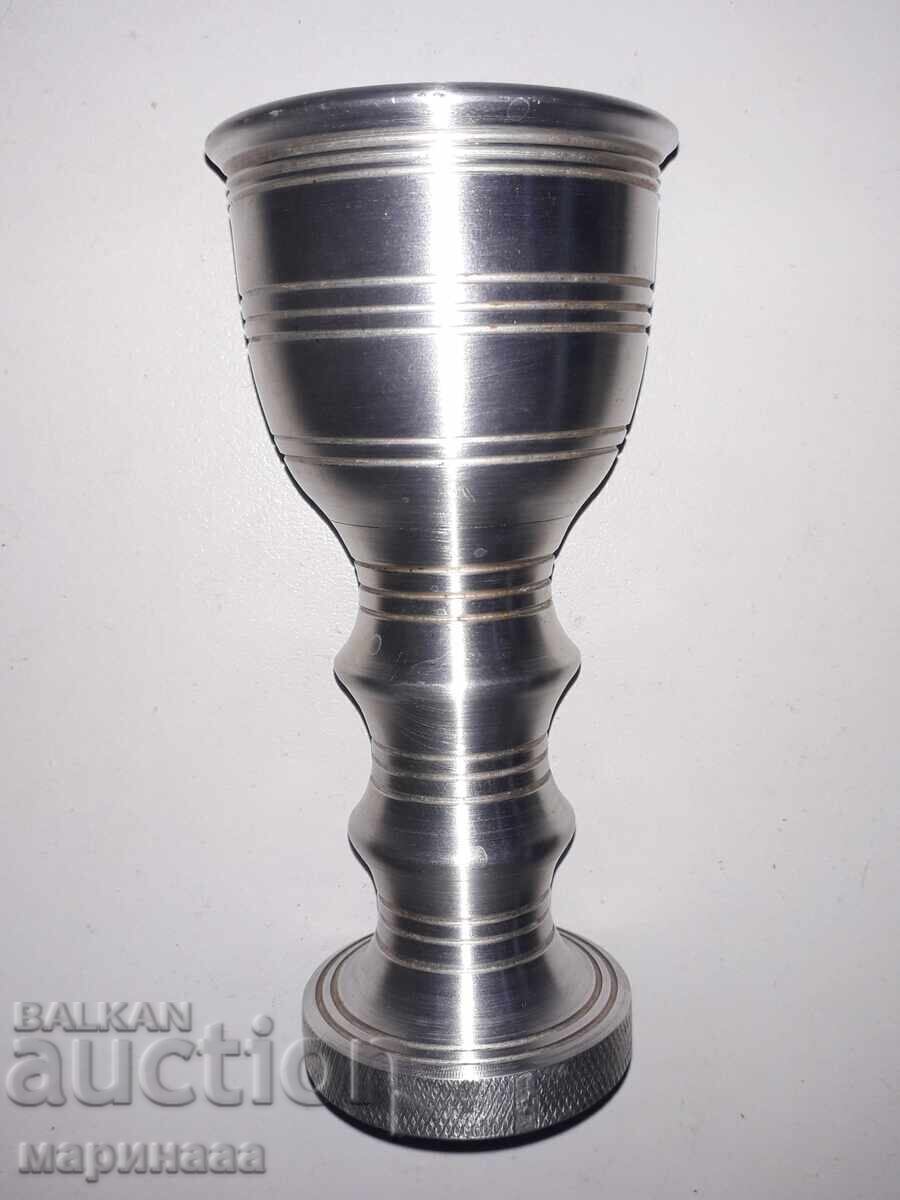 BOWL. SOLID ALUMINUM