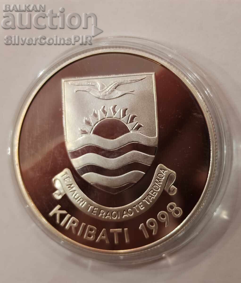 Argint 5$ 50-a Aniversare a Nașterii lui Charles 1998 Kiribati - 6 Argint 5$ 50-a Aniversare a Nașterii lui Charles 1998 Kiribati - 6