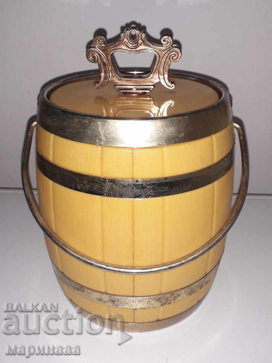 VINTAGE BURE. ICE BUCKET. ICE BOX