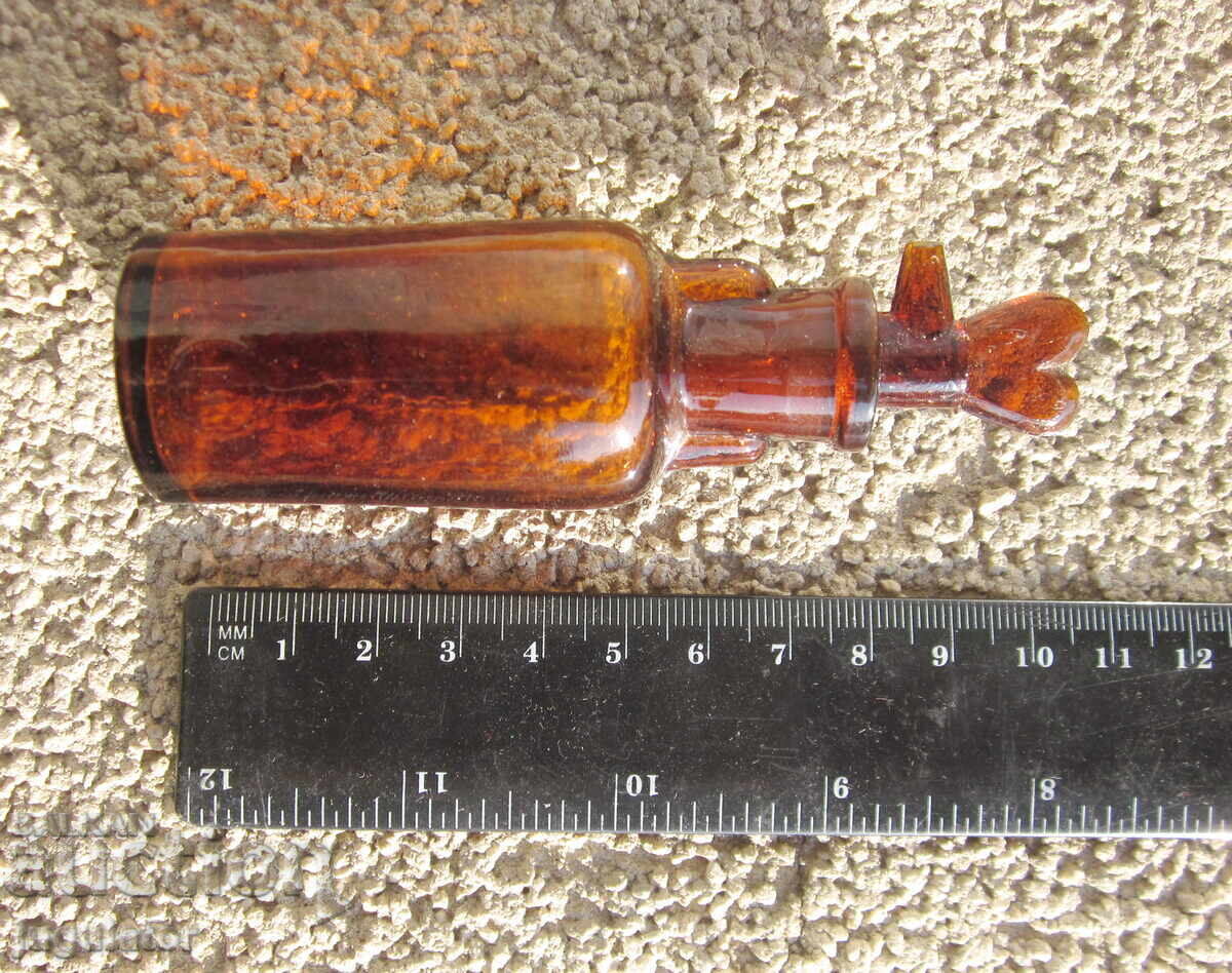 Regatul Bulgariei, sticlărie farmaceutică veche, medicală - 7