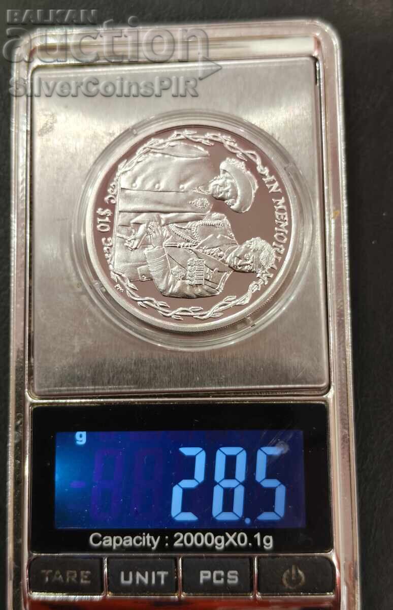 Silver $10 Adult Charles 2002 British Virgin Islands - 7 Silver $10 Adult Charles 2002 British Virgin Islands - 7