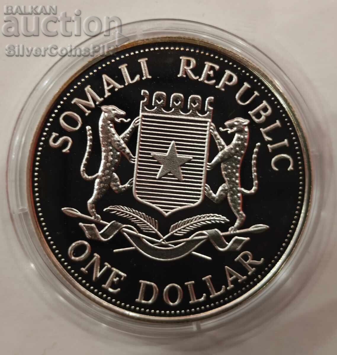 Παράδοση Ασημένιο 1$ 88η Επέτειος Γενεθλίων 2006 Σομαλία
