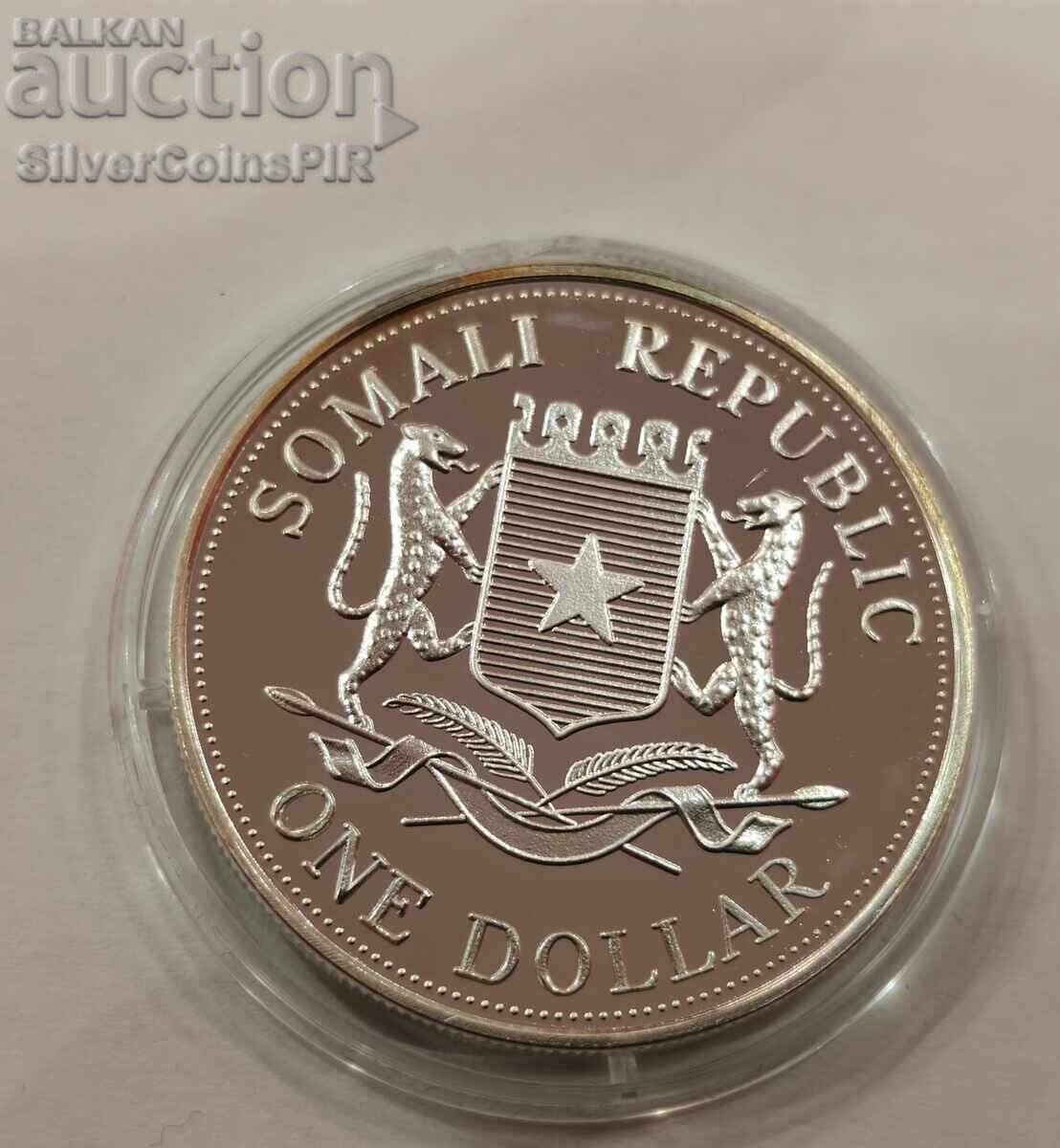 Ασημένιο 1$ 88η Επέτειος Γενεθλίων 2006 Σομαλία - 5