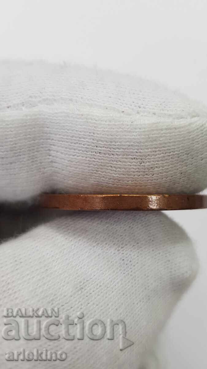 Рядка медна монета 20 REIS 1881 Португалия - 5 Рядка медна монета 20 REIS 1881 Португалия - 5