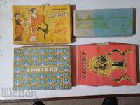 4 buc. Cutii de bomboane goale 1970