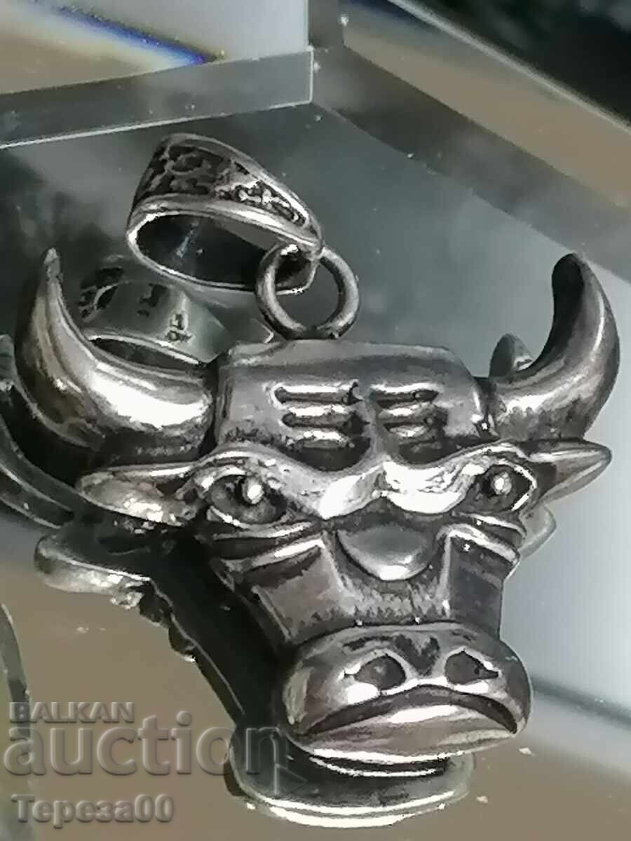 Ογκώδες ασημένιο μενταγιόν - 5 Ογκώδες ασημένιο μενταγιόν - 5