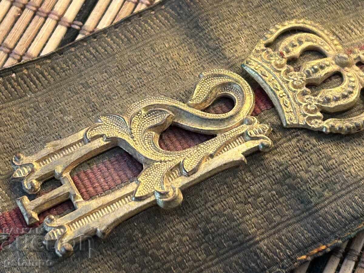 Επιθετικός Επωμίδας Αξιωματικού Πριγκιπάτου Βουλγαρίας Αλέξανδρος Μπατενμπέργκ BZC - 6