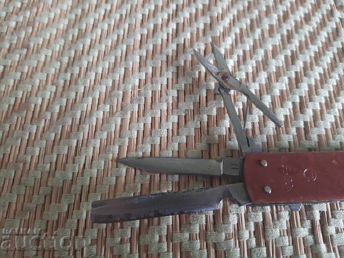 Auction  Old multi-functional pocket knife
