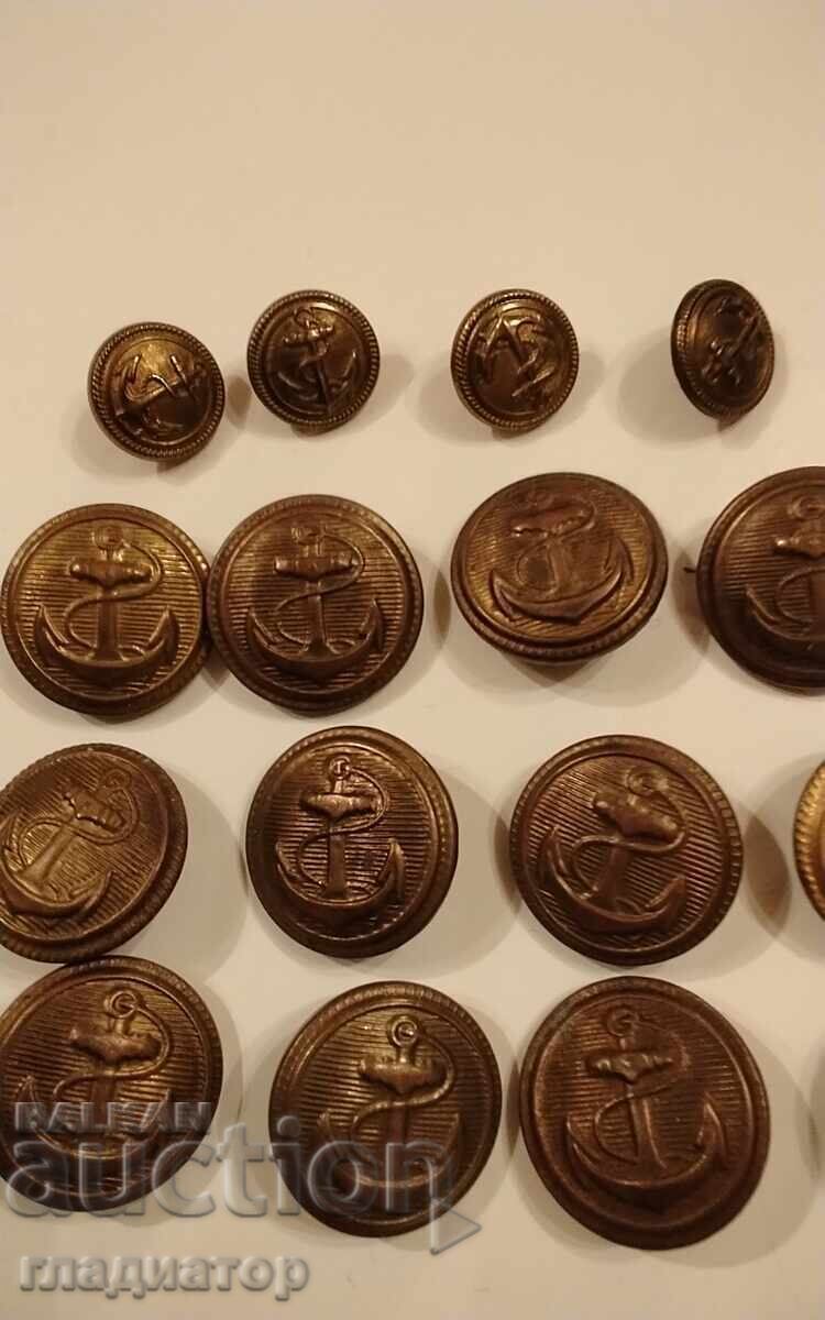 Копчета от униформа моряшка / военна / митница с цена € 0.50 | 0.98 лв.