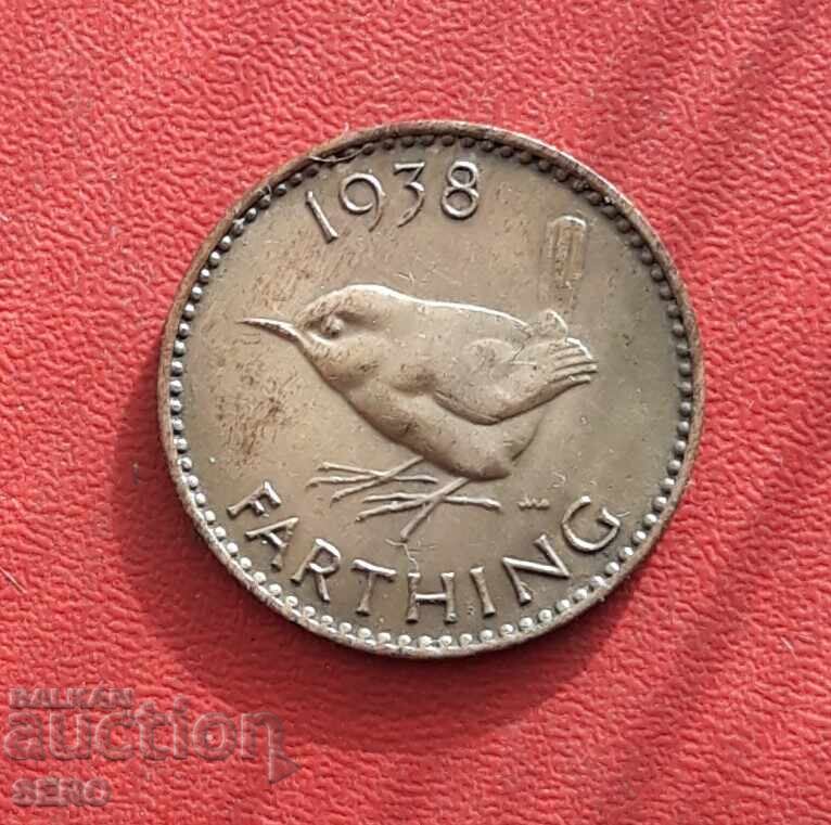 Ηνωμένο Βασίλειο - Φαρθίνγκ 1938 - Πολύ καλά διατηρημένο Ηνωμένο Βασίλειο - Φαρθίνγκ 1938 - Πολύ καλά διατηρημένο