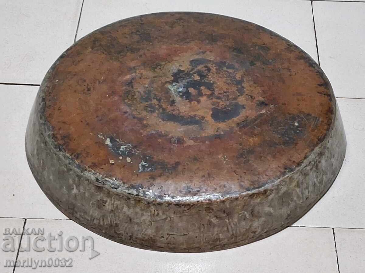 Χάλκινο ταψί, χάλκινο σκεύος, χαλκός, πιατάκι, χαλκός, ταψί, δίσκος με τιμή € 25.05 | 48.99 BGN