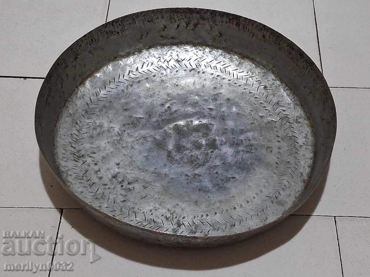 Παράδοση Χάλκινο ταψί, χάλκινο σκεύος, χαλκός, πιατάκι, χαλκός, ταψί, δίσκος