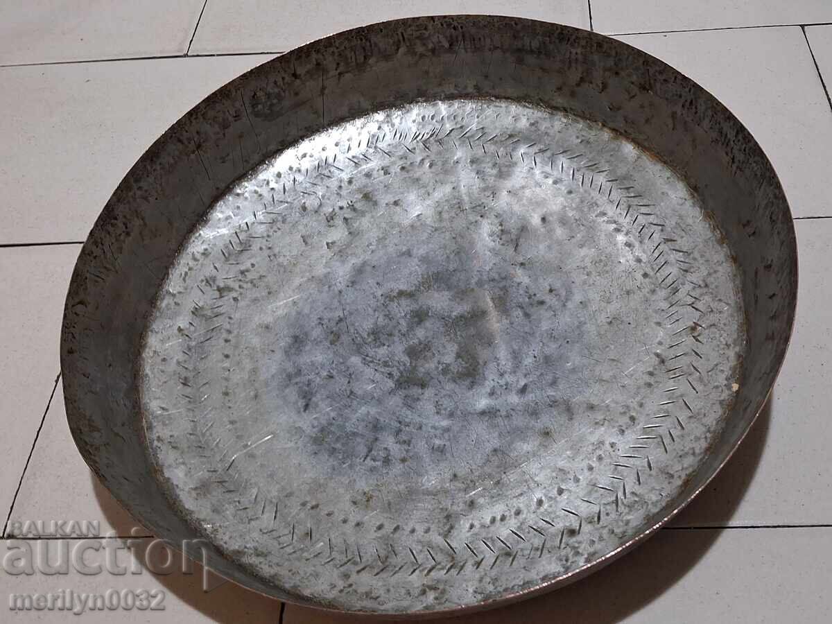 Χάλκινο ταψί, χάλκινο σκεύος, χαλκός, πιατάκι, χαλκός, ταψί, δίσκος