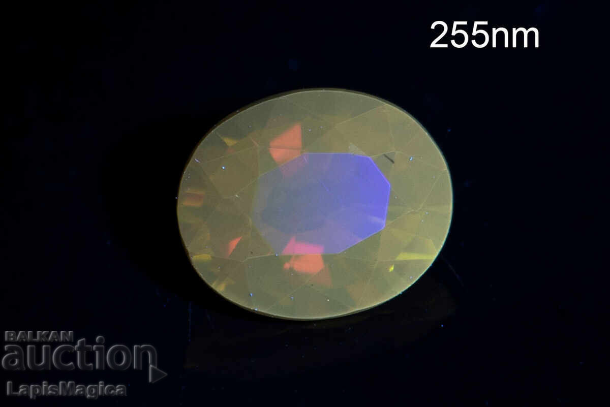 Оранжев турмалин дравит 0.46ct флуоресцентен, овална шлифовк с цена € 11.00 | 21.51 лв.