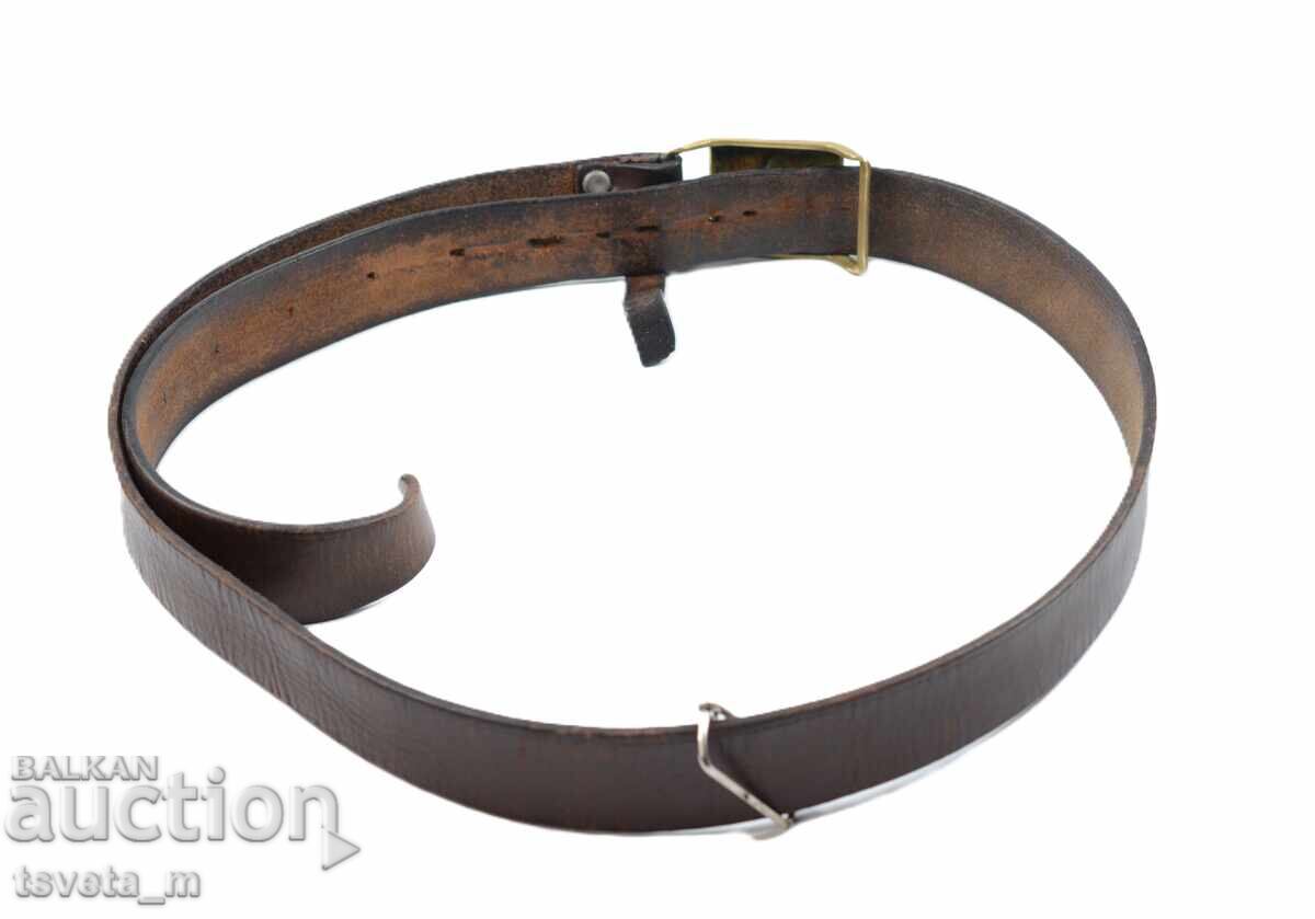 Доставка на Войнишки кожен колан БНА соц Доставка на Войнишки кожен колан БНА соц