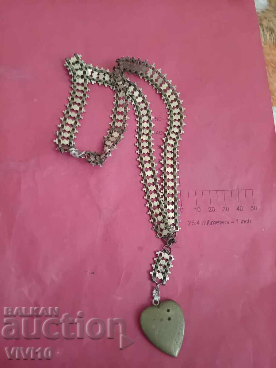 Colier vechi cu Aurire, bijuterie pentru costum popular