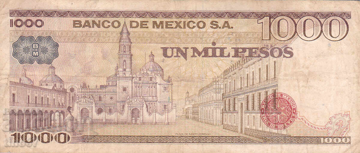 Licitație tino37- MEXIC - 1000 PESOS - 1979 - F+