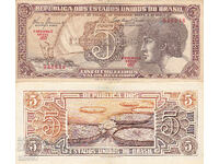 tino37 - BRAZIL - 5 CRUZEIROS - 1961 - F+