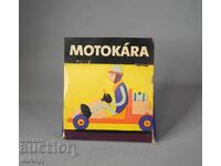 Old Cardboard Box from a Czech Toy Go-Kart