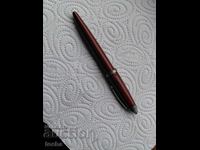 Stilou vechi USA, peniță placată cu aur de 14k .BZC